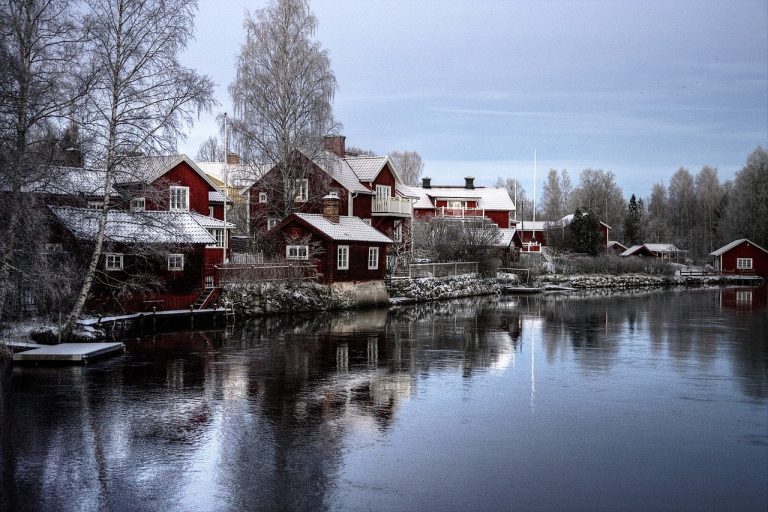 svenskahus vinterlandskap